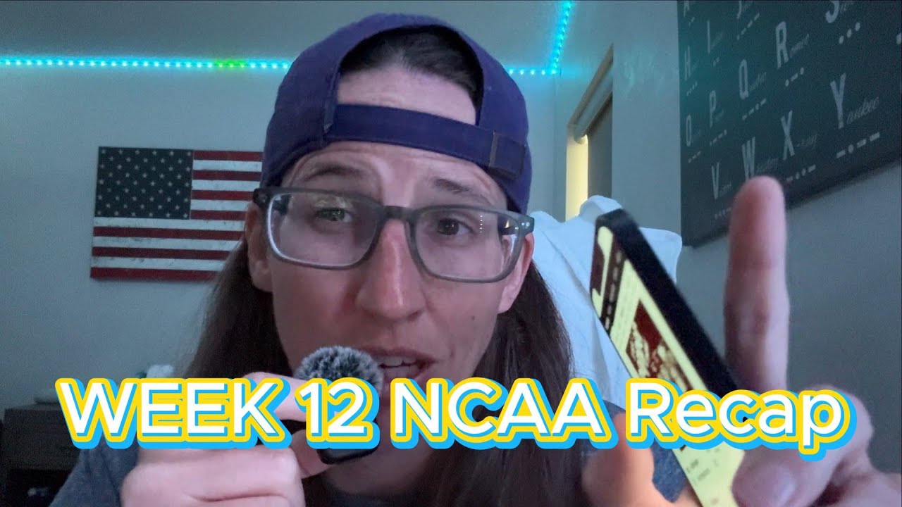 Тихий обзор 12-й недели NCAA — ASMR (извините, сегодня маленький микрофон!)