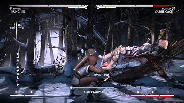 Kung Jin Corner Reposition Combo 39% 1 Meter