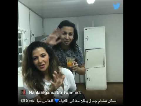 كواليس بروفة عالم دنيا مع هشام جمال