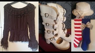 Unboxing and review: Bodyline s506 bow boots, blouse l581   accessories