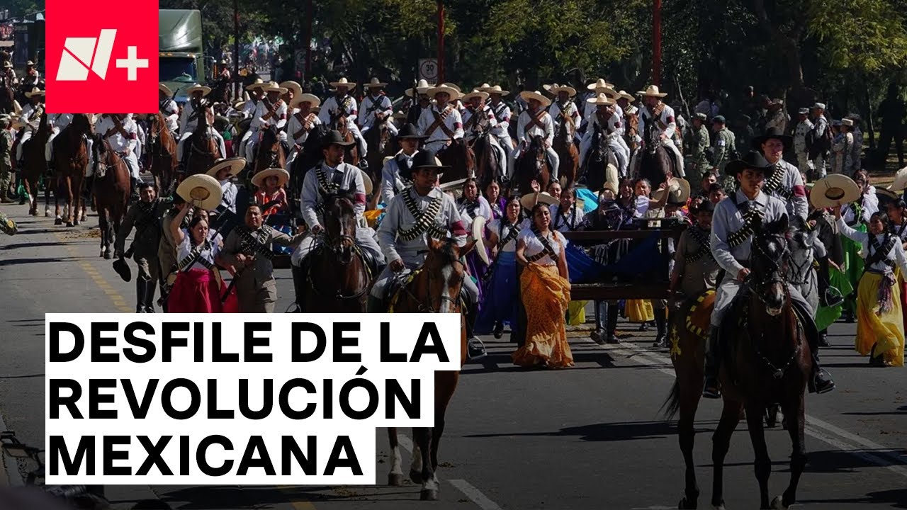Desfile por el 114 aniversario del inicio de la Revolución Mexicana ...