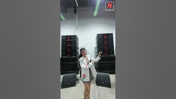 T.I Audio Pro3123 Dual 12 inch Three Way Line Array  Popular New Set Up🔥🔥