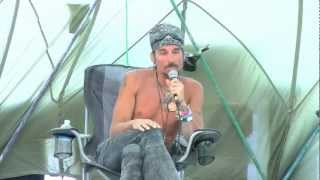 Charles Shaw at Burning Man 2012 - "Living in the Exile Nation: The War on Consciousness"