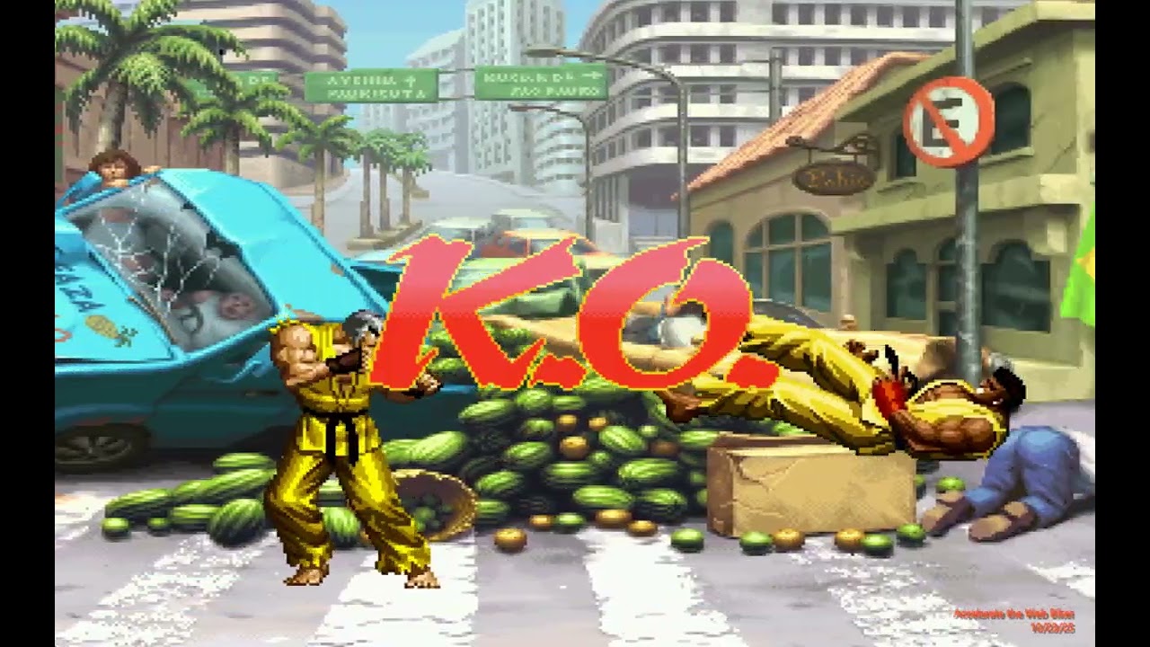Street Fighter SNK Edition - Gold Style for 2025 | No OpenBoR [MUGEN]