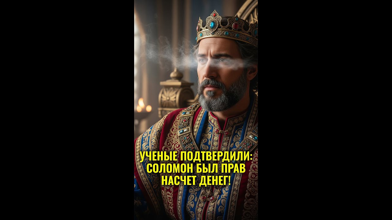 Ученые подтвердили: Соломон был прав насчет денег!