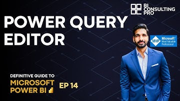 What is the Power Query Editor and how to start using it? | Ep-14#dax #powerbi#powerbitutorial