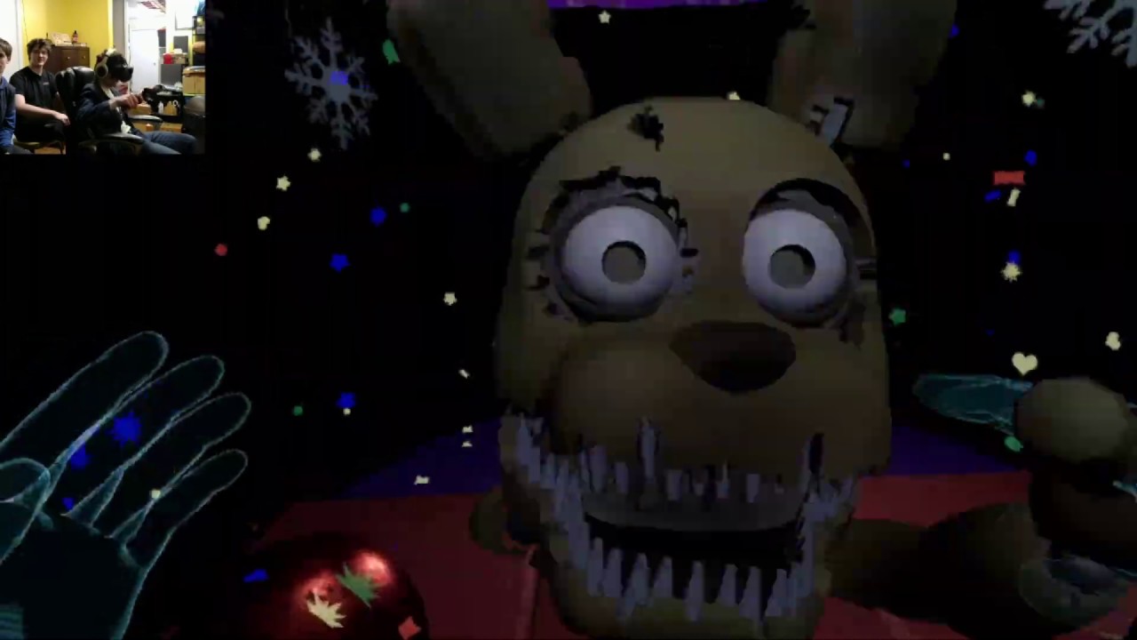 Five Nights At Freddy's VR! I HATE HORROR GAMES!