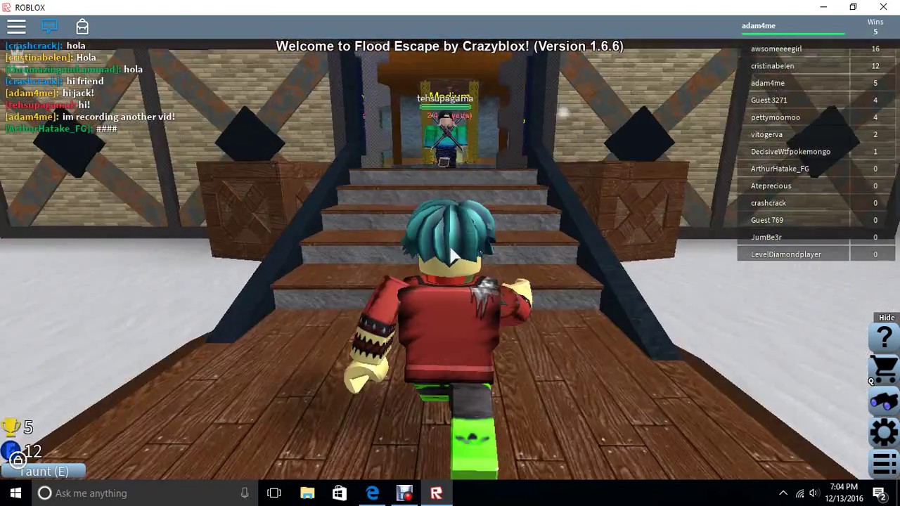 Roblox Flood Escape Water Water Youtube - roblox flood escape water water