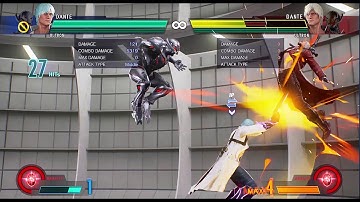 MvCi Dante/Ultron meterless BNB Combos