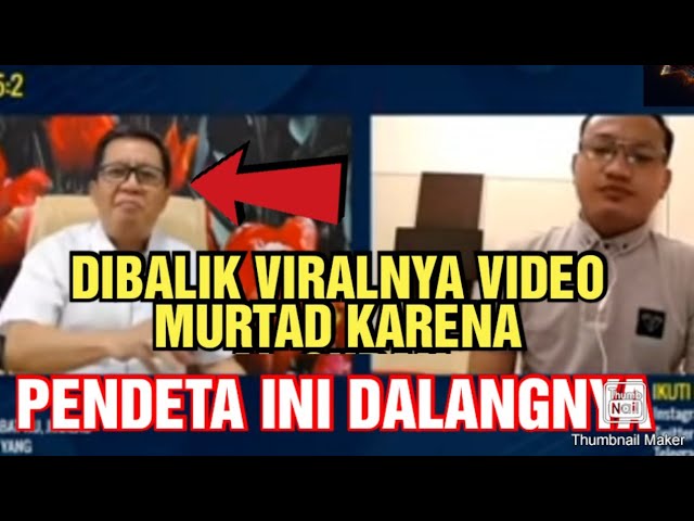 PENDETA INI DALANG DARI VIRALNYA VIDEO MURTAD KARENA AL-QURAN DI TANGERANG class=