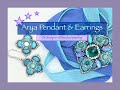 Arya Pendant Earrings 