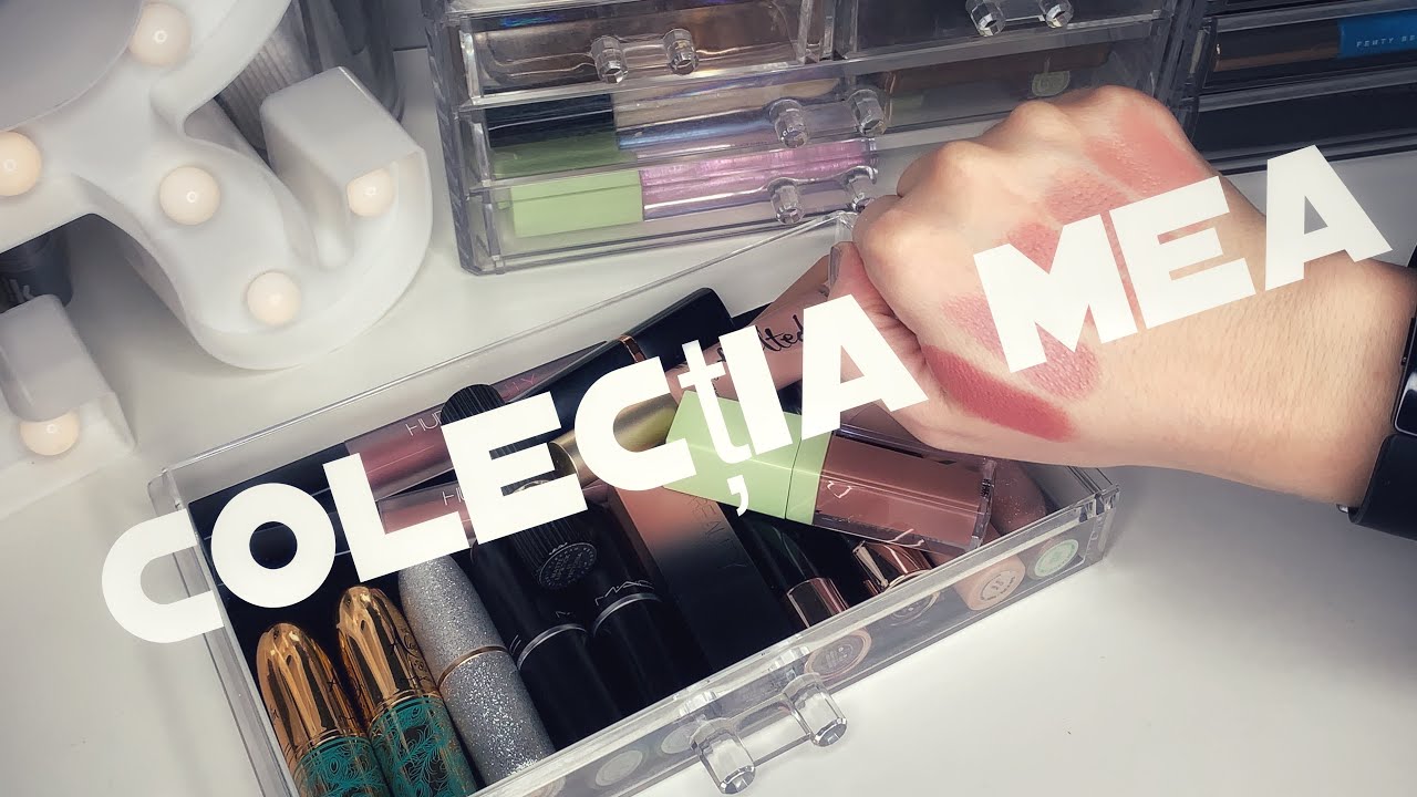 Colecția mea de rujuri NUDE | Swatchuri 💄