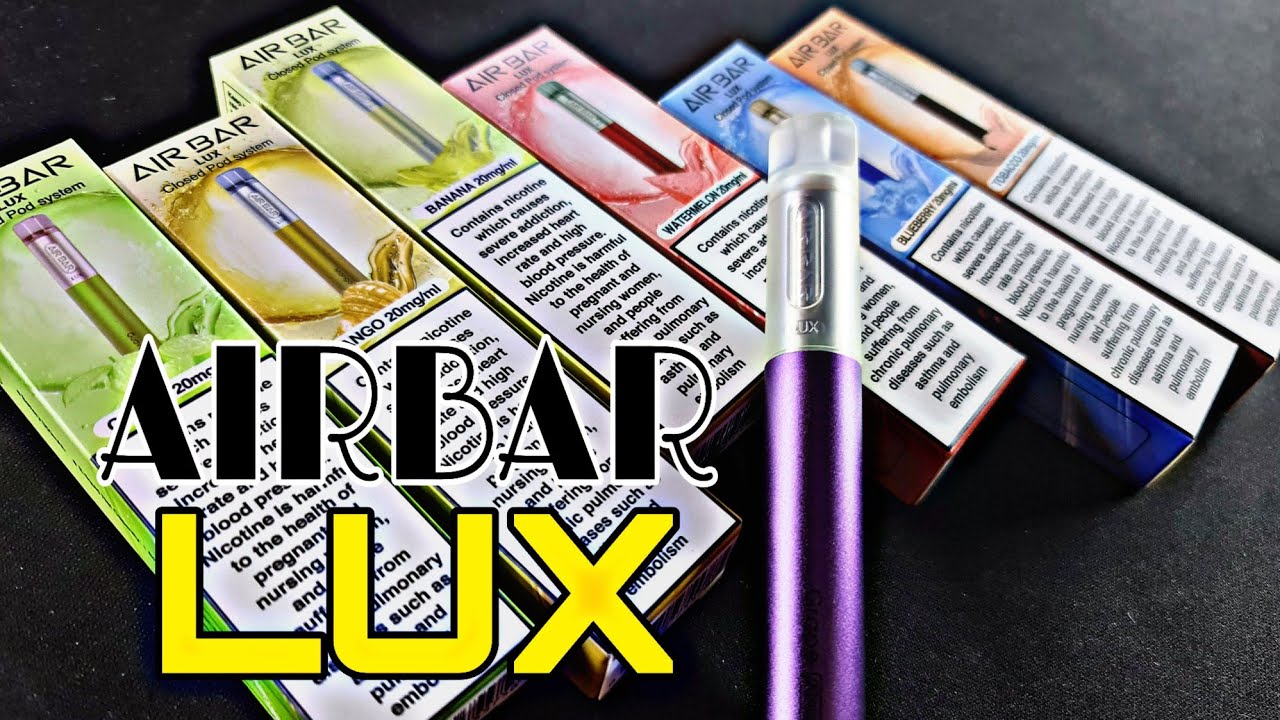 اير بار لوكس دسبوزبل الجديد AIRBAR LUX disposable review