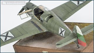Eduard Messerschmidt Bf-108 1/48 - Full build