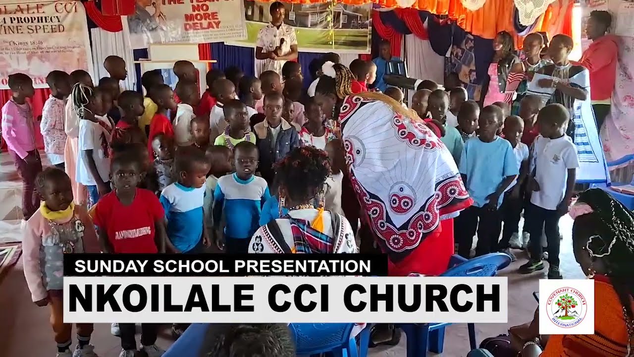 Sunday school presentation     Nkoilale CCI Church  