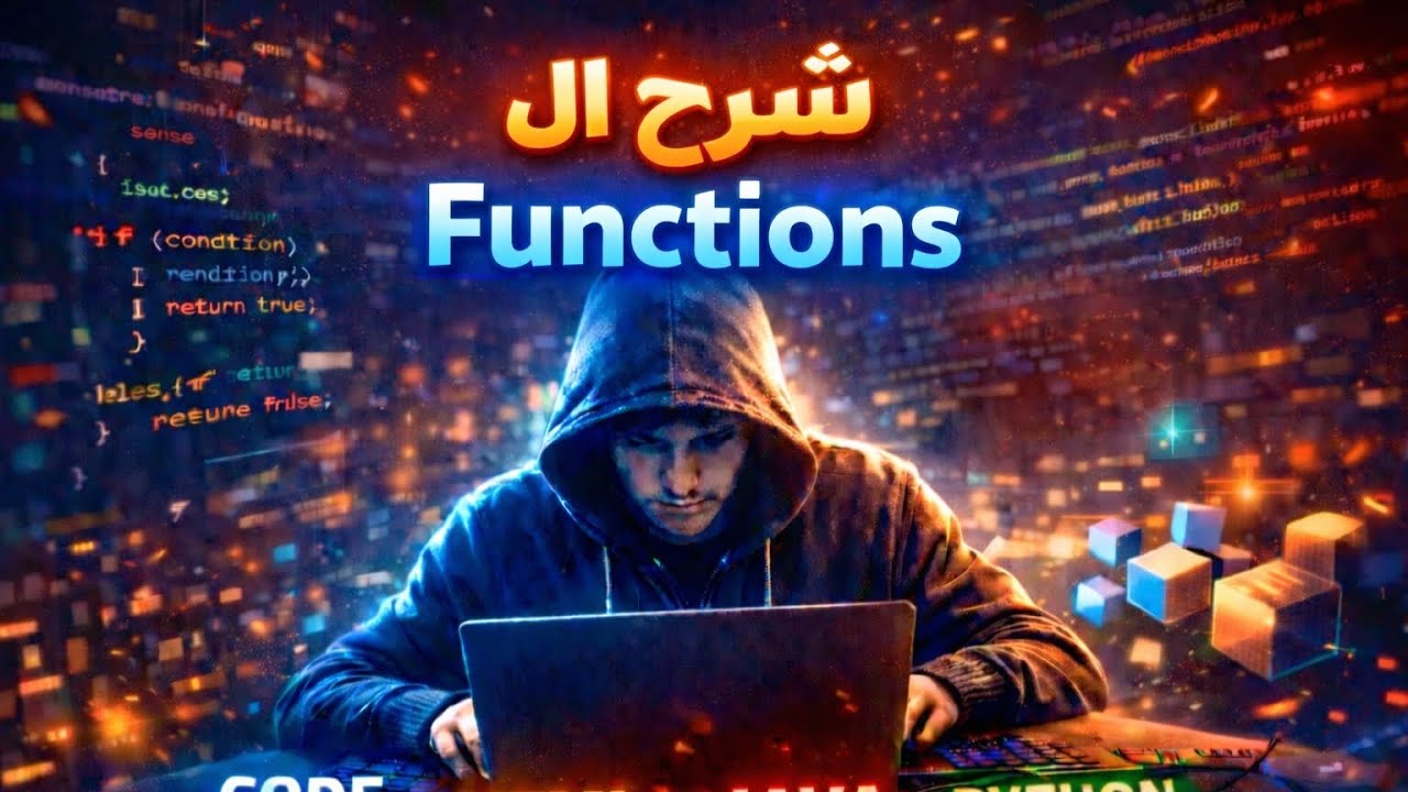 شرح ال functions | تعلم python من تحت الصفر 💻