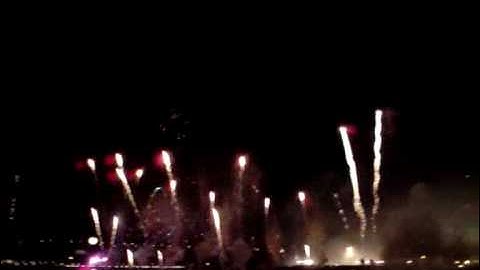 Singapore New Year Fireworks Display 2008/2009 (Full Video, Good Quality)
