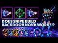 Nova Triple Tap - DOES SNIPE BUILD BACKDOOR NOVA WORK?!? - Hardstuck Bronze 5 Adventures 2022