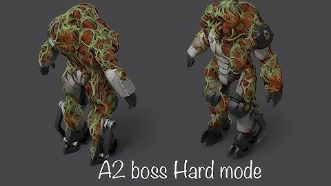 Ldoe killing A2 Boss (Carrion MK VII) Without Using a Reanimator in hard mode (+40% Hp Debuff)