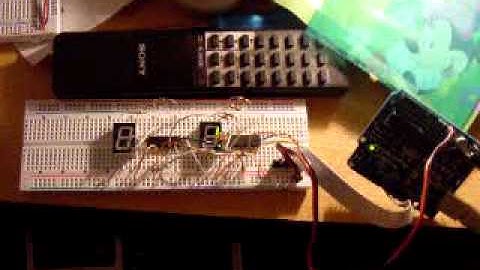 Arduino with 74HC595 and 7 segment displays