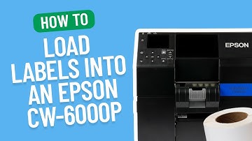 How to Load Labels into an Epson ColorWorks C6000P | Smith Corona Labels