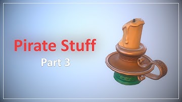 Maya 2020/ZBrush 2020/Substance Painter/Pirate Stuff (part 3)