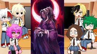 CLASS -1 A reacts to Demon Slayer’s ( DEMONS ) || part-2 | bnha | Mha | meme | DS