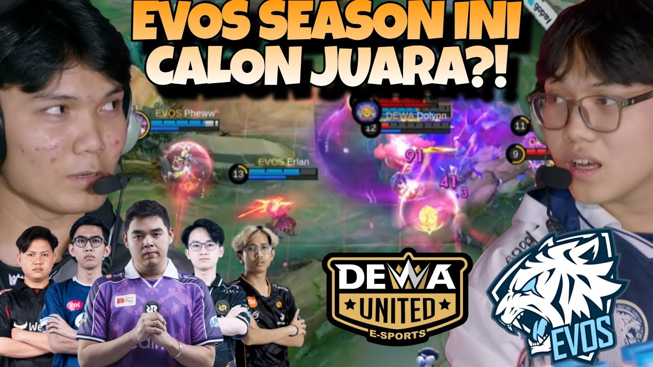 ERA EVOS LEGENDS IS BACK !! KUAAATT BANGET SEASON INI !! EVOS VS DEWA MATCH 2 - MPL S17