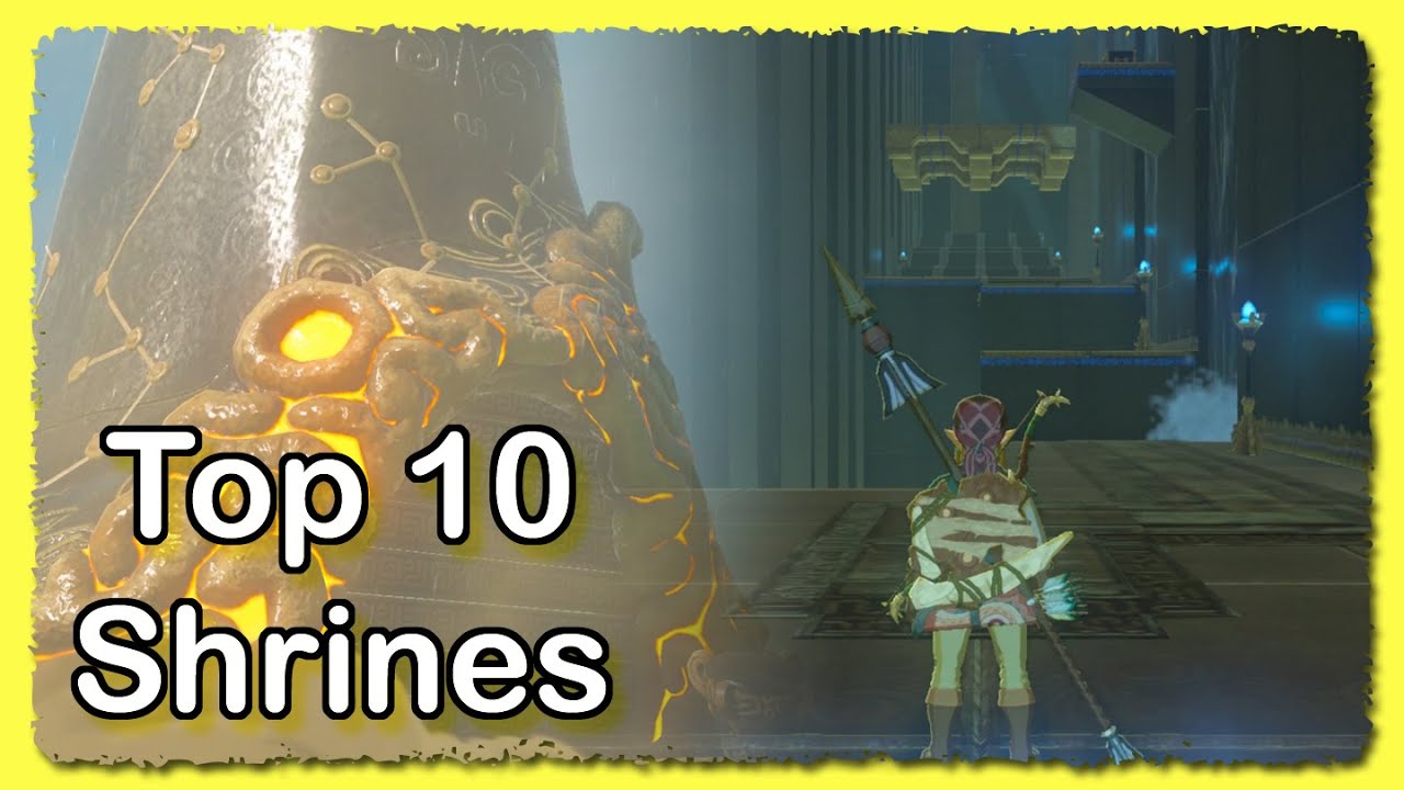 Legend of Zelda Breath of the Wild Top 10 Shrines 