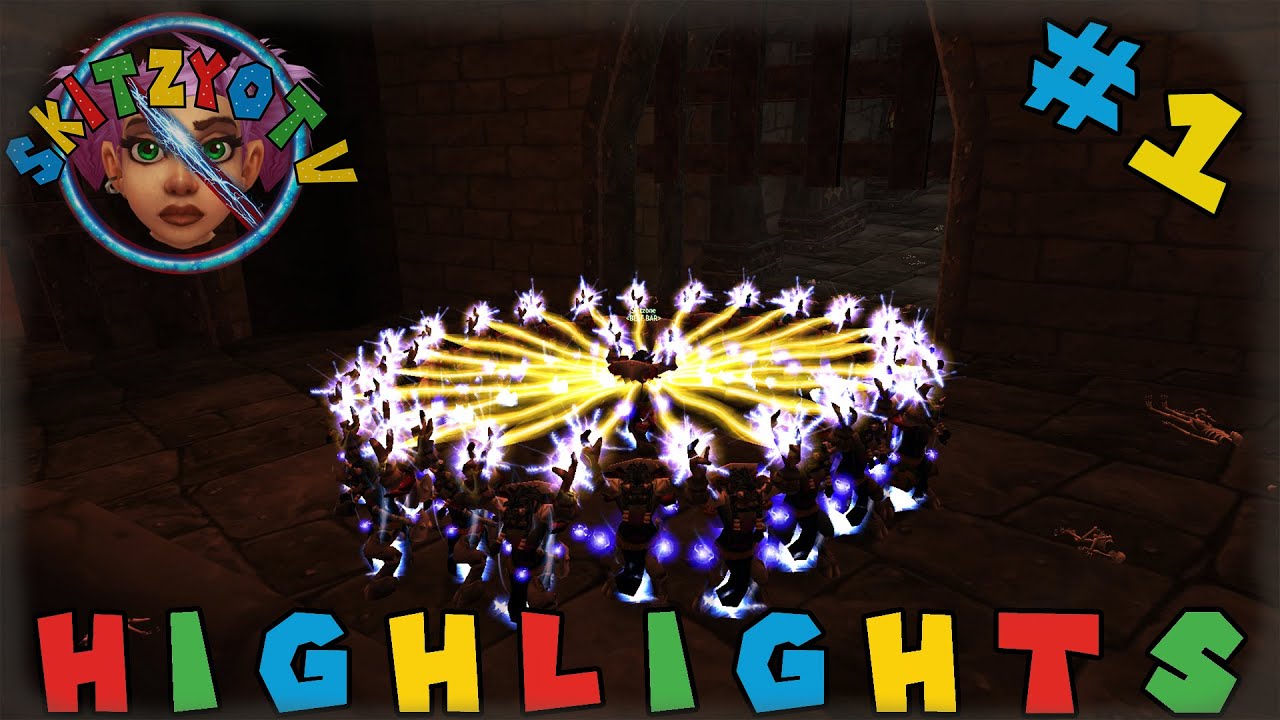 SkitzyoTV Multiboxer Shamanx24 Highlights #1