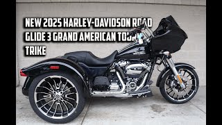 New 2025 Harley-Davidson Road Glide 3 Touring Trike Walkaround Huntington Beach Harley-Davidson