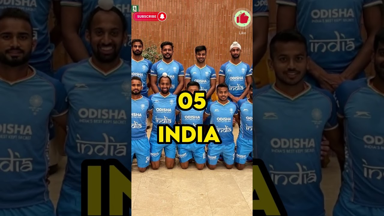 Top 10 hockey teams in the world