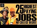 Black Excellist: Top 25 Jobs without 4 Year College Degree