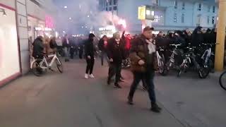 Delije Hooligans Huge Corteo In Graz Sturm Graz Vs Crvena Zvezda 0-1. Europa League 11.12.2025