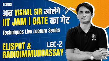 Recombinant DNA Technology | ELISPOT & Radioimmunoassy | L-2 |  IIT JAM 2024 & GATE 2024