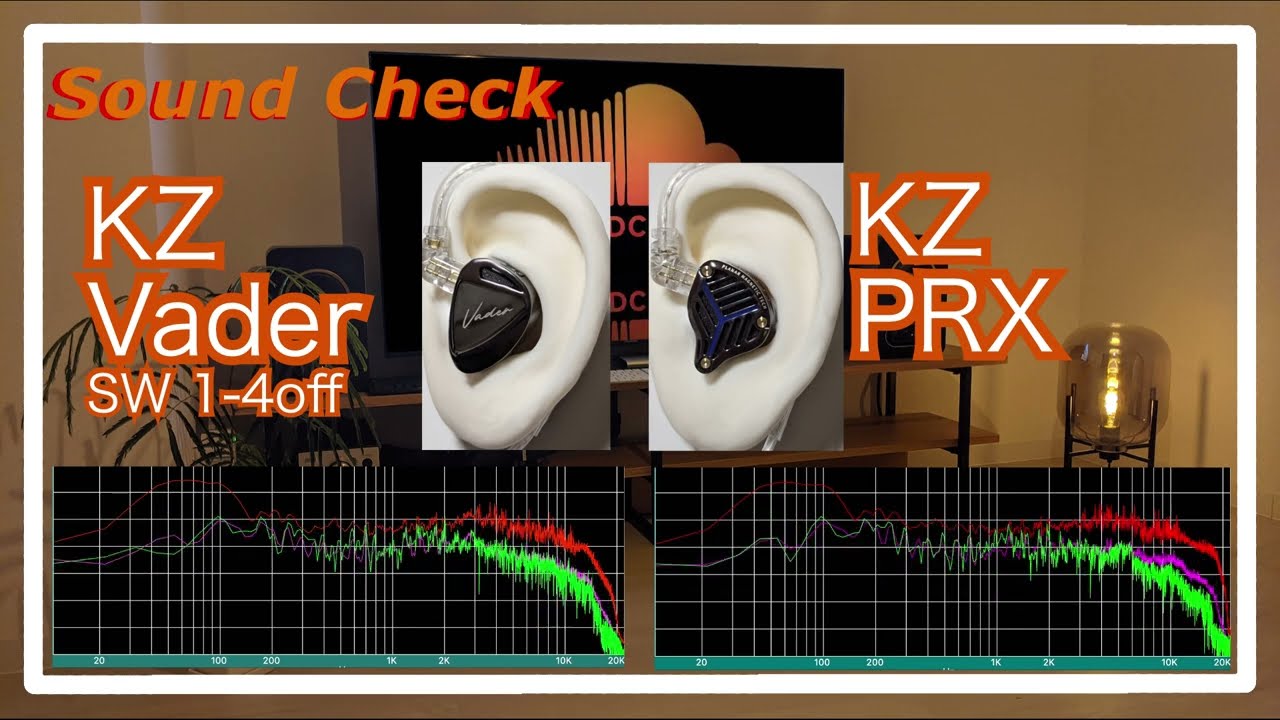 KZ Vader vs KZ PRX [IEMs Chinese Sound Comparison 中華イヤホン音