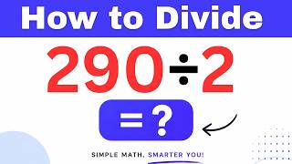 290÷2  Divide 290 by 2 (Long division Method)