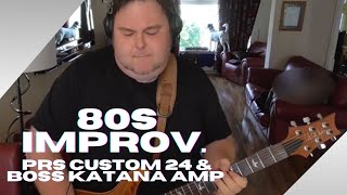 80s improv. Paul Reed smith custom 24. And boss katana amp screenshot 5