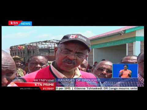 Kenya red society partnered with the Marsabit county government to mitigate drought in the region