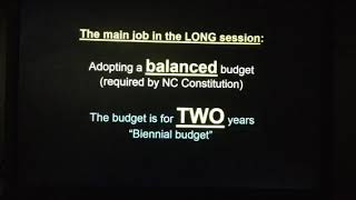 Full Lesson 62: The North Carolina General Assembly Update