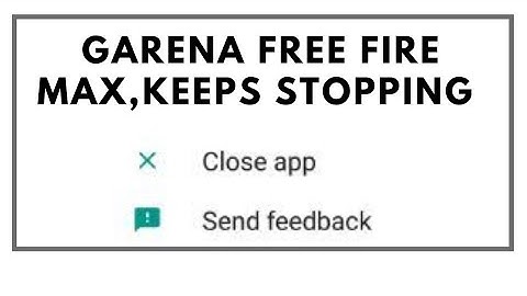 How To Fix Free Fire Keeps Stopping || Free Fire Has Stopped Error ||Android Mobile || FING 24