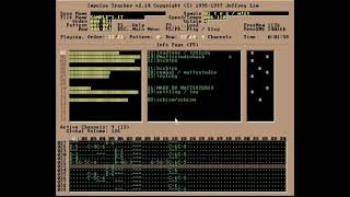 First song in Impulse Tracker (sampletest.IT)