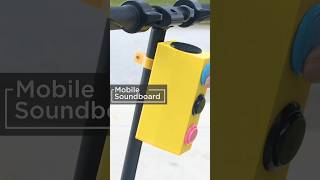 Portable soundboard for any bike or scooter #Adafruit #3DPrinting