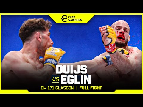 Fight of the Night! | Daan Duijs vs. Jack Eglin | FULL FIGHT | CW 171 Glasgow