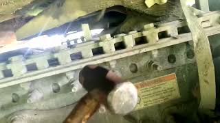 Fifth wheel handle won't release (Fontaine no slack) READ DESCRIPTION, for information. 1:12, point.