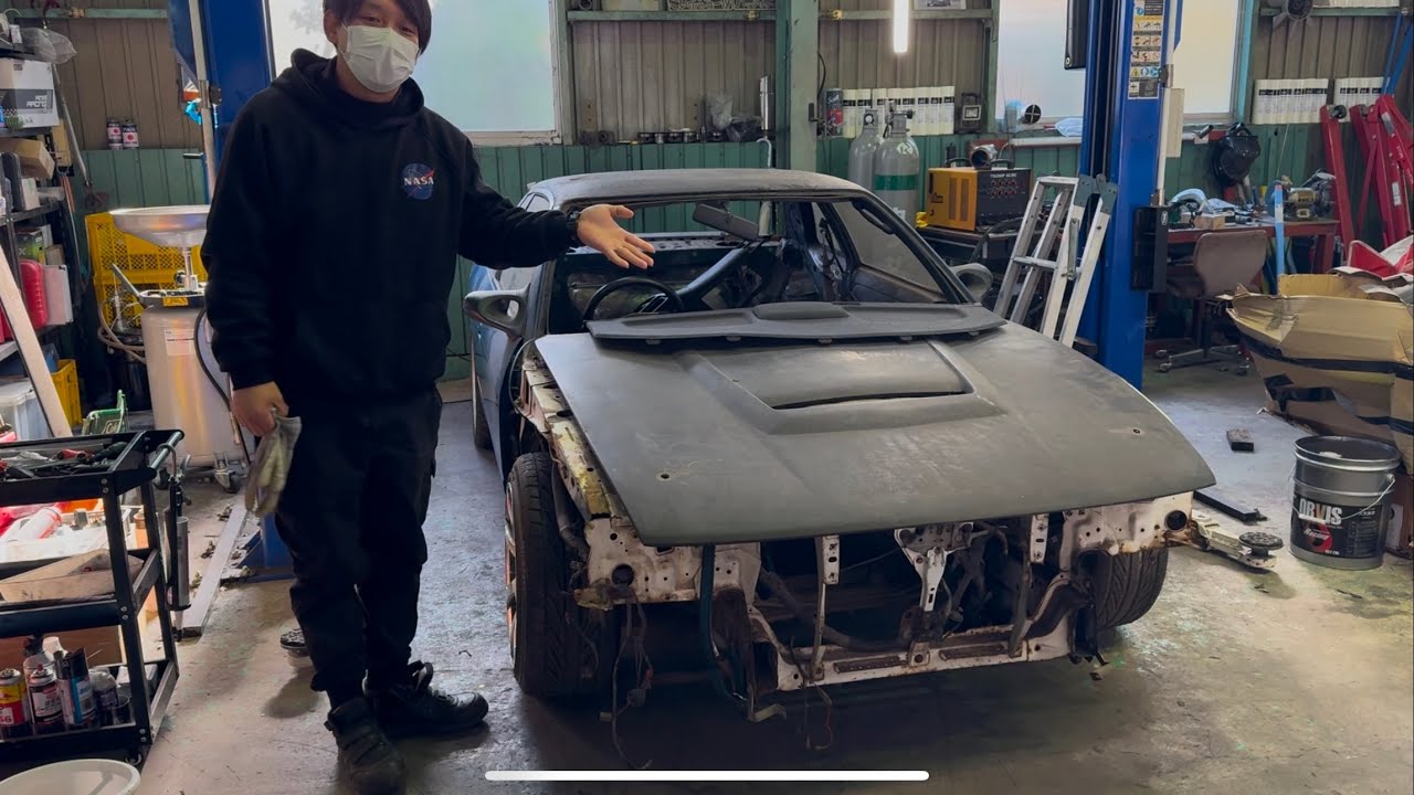 1JZ Silvia Build] Vol.01 Disassembly and Condition Check - YouTube