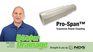 Simplify Pipe Repairs with the Pro-Span® Expansion Repair Coupling | NDS Drainage Solutions screenshot 2