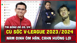 🔥 Bảng xếp hạng mới nhất vòng 15 V-League 2023/24 | Cú sốc! Nam Định ôm hận, CAHN hưởng lợi
