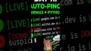 Automate Your Pings with Python & Termux! ⚡