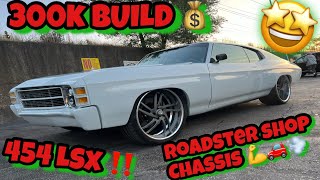 HE DROPPED THE BIG BAG IN THIS BUILT 1971 CHEVELLE SS … A MUST SEE !!!